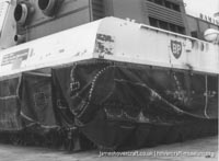 SRN4 Sure (GH-2005) with Hoverlloyd undergoing maintenance